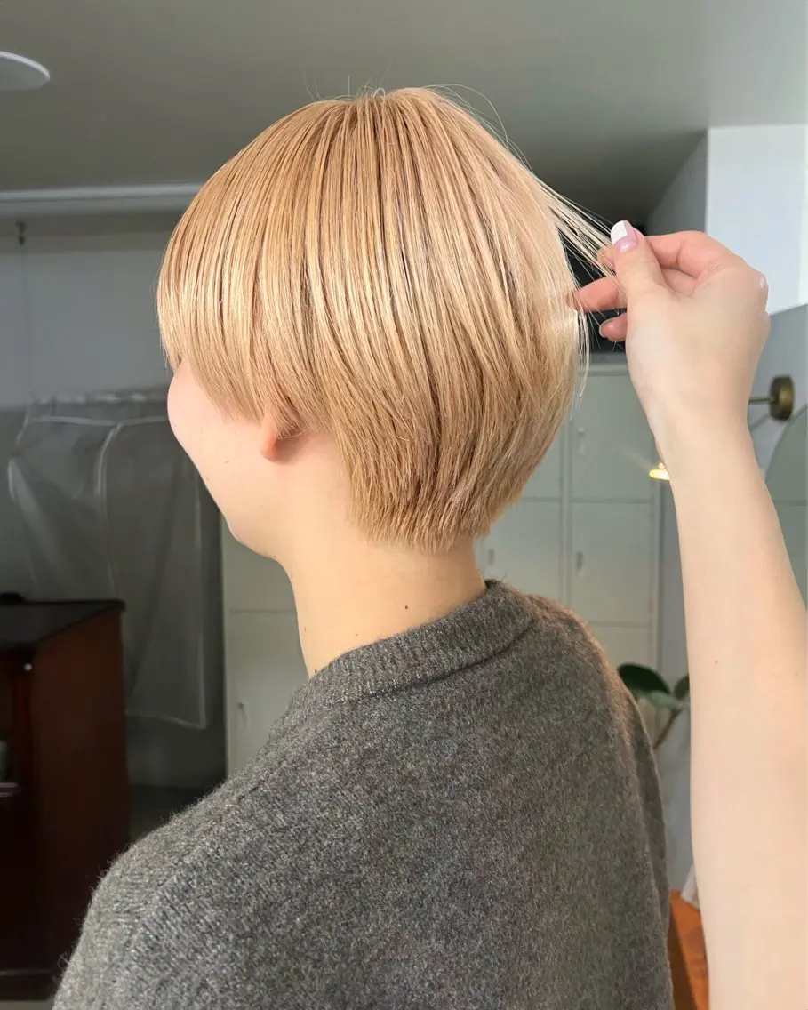 ショート カラー 小林 美咲のヘアスタイル