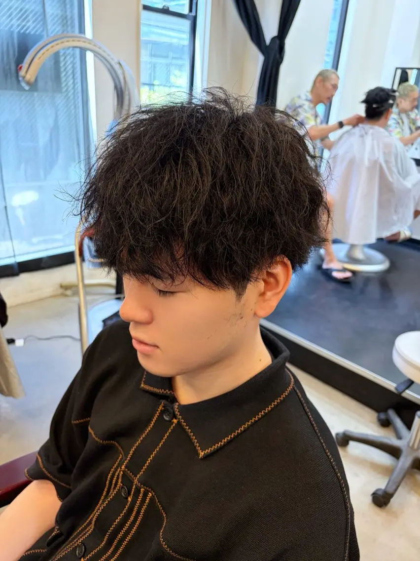 メンズ マッシュ メンズ特化🍀田上 一颯/PERCUTのヘアスタイル