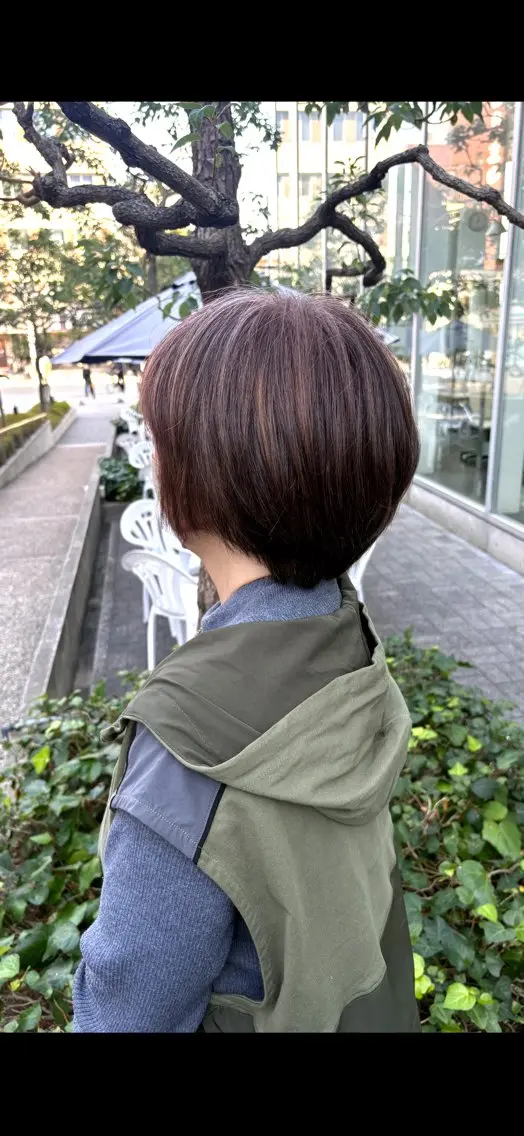 ショート イノウエ アイ KNACK 阿倍野のヘアスタイル