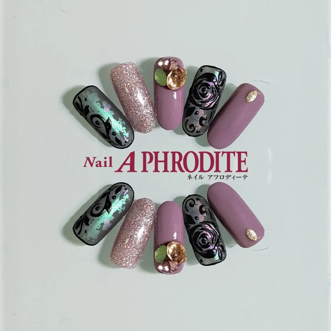 ネイル ジェルネイル ニュアンスネイル スカルプネイル ソフトジェル ネイルチップ ハンドネイル Nail Aphroditeのネイルデザイン