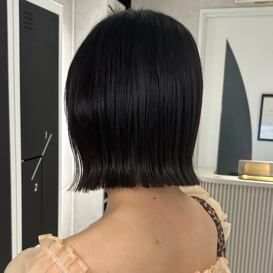 ショート 結べるレイヤーカット /カラー/あさかのヘアスタイル