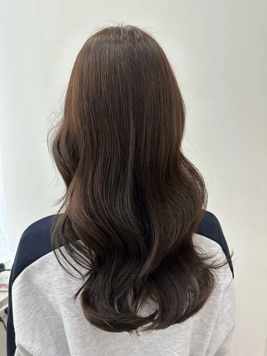ロング カラー 🍓韓国ヘア レイヤ ーカット🍓笠原 葵のヘアスタイル