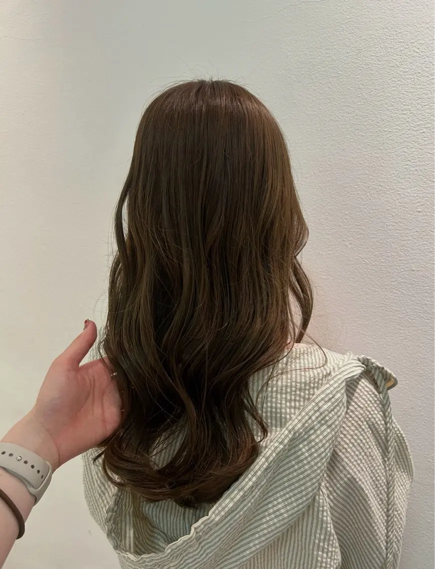 ミディアム rinka enu河原町のヘアスタイル