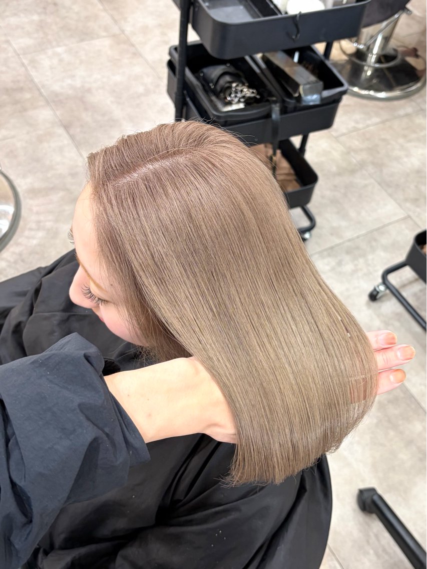 ミディアム ヘアカラー トリートメント 廣庭 勇人のヘアスタイル