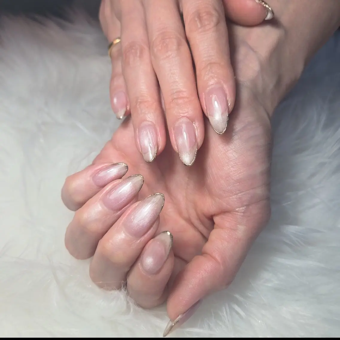 ネイル 長さ出し ジェルネイル スカルプネイル Nail Allureのネイルデザイン