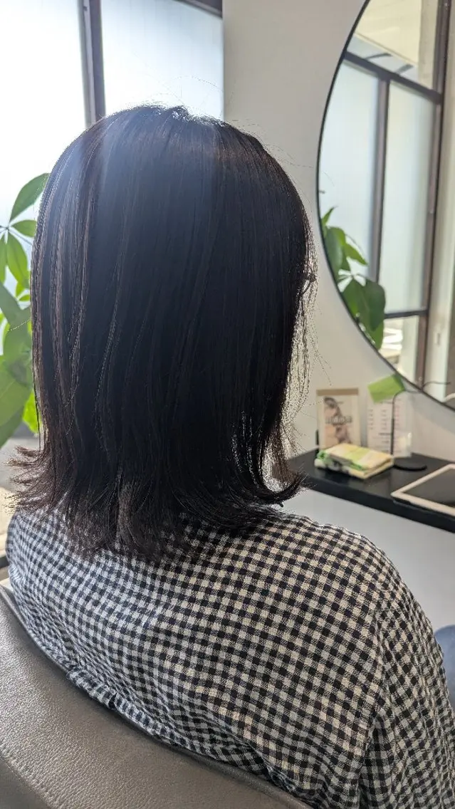 ミディアム Aioon 馬込 彩子のヘアスタイル