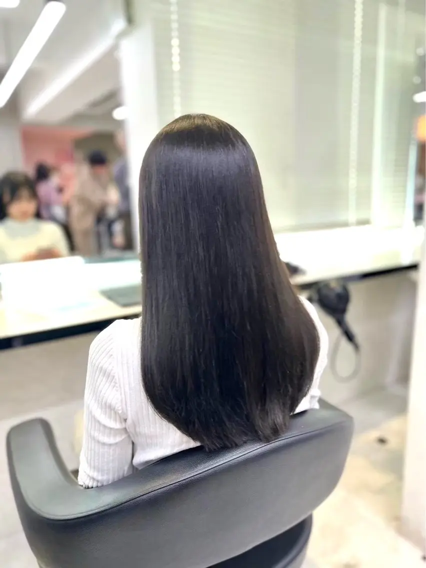 セミロング カラー 髪質改善/艶髪矯正 🩶takuto🩶のヘアスタイル