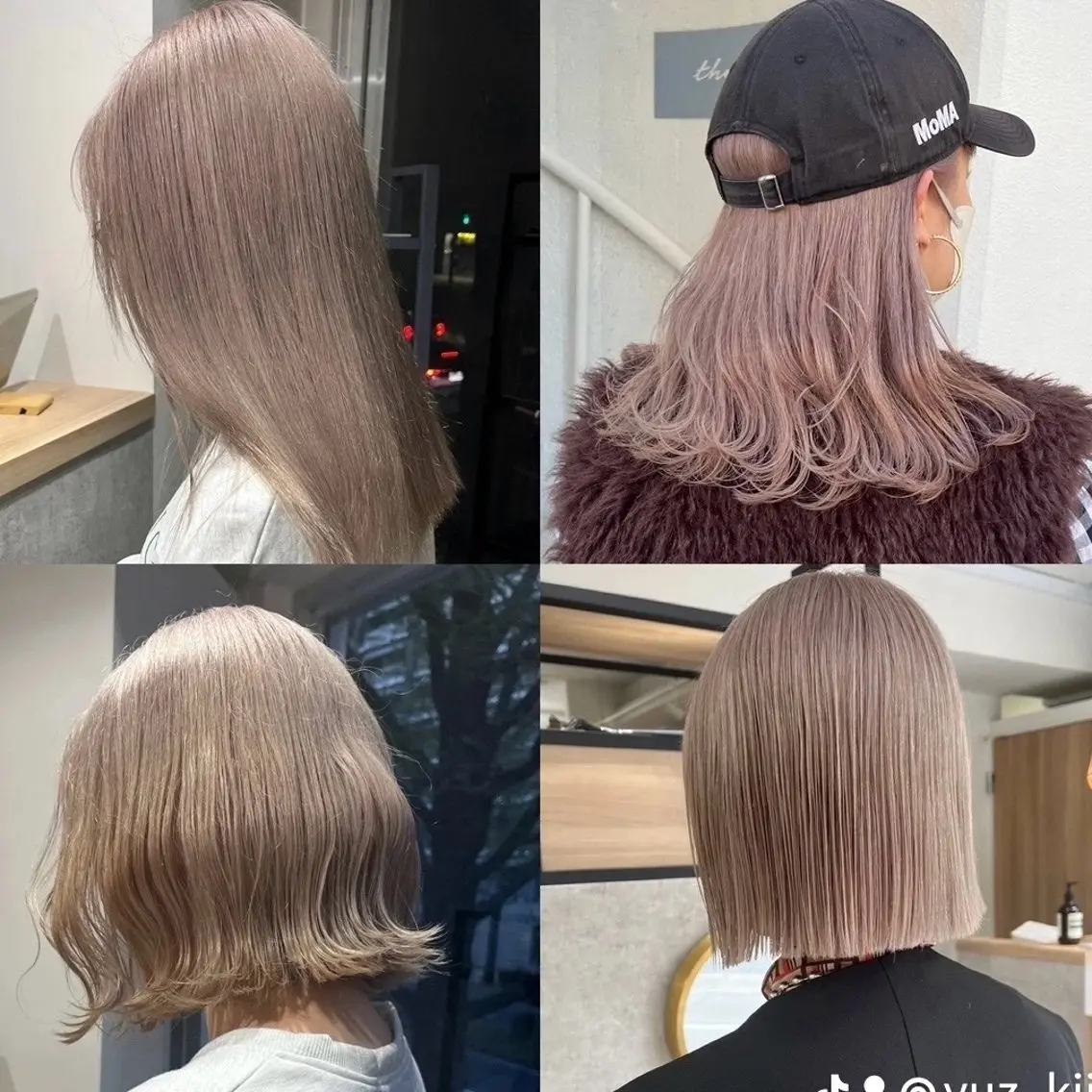 カラー 千葉 佑月のヘアスタイル