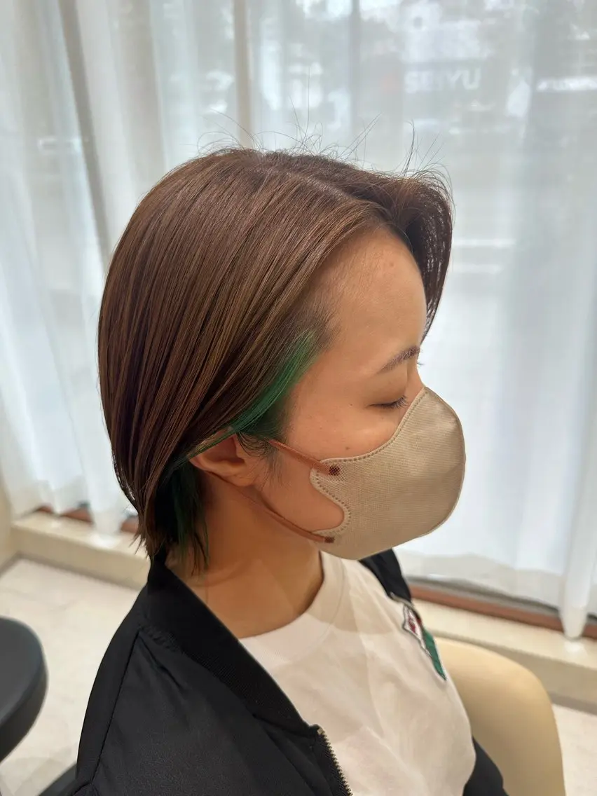 ショート 艶カラー✨ ʜɪʀᴀʀɪのヘアスタイル
