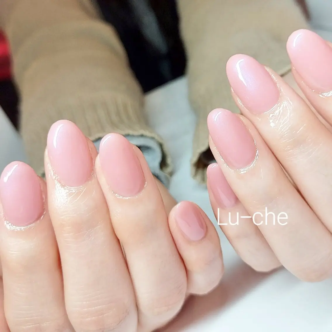 ネイル ワンカラーネイル ハンドネイル Lｰnail 呉店のネイルデザイン