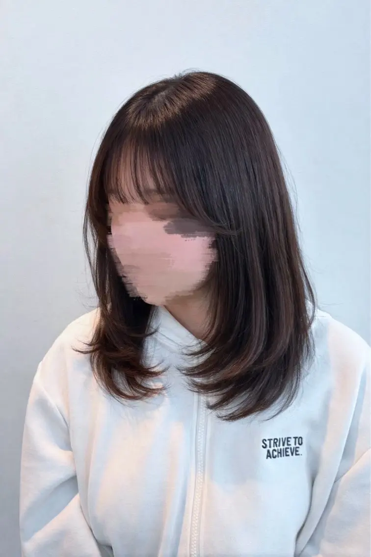ミディアム ミディアムレイヤー レイヤーカット hair salon blossy./ちばのヘアスタイル