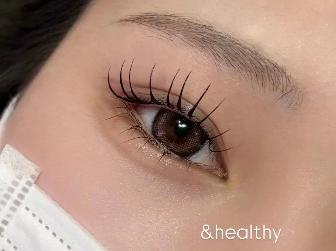 〈&healthy〉LEDエクステ×パーマ120本の写真