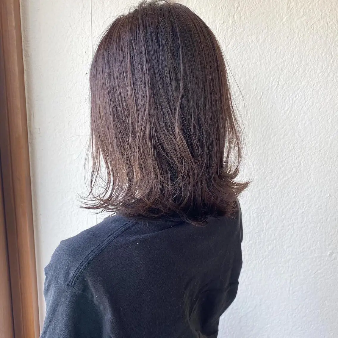 ミディアム カット ヘアカラー merc.🌿 友藤鮎那のヘアスタイル