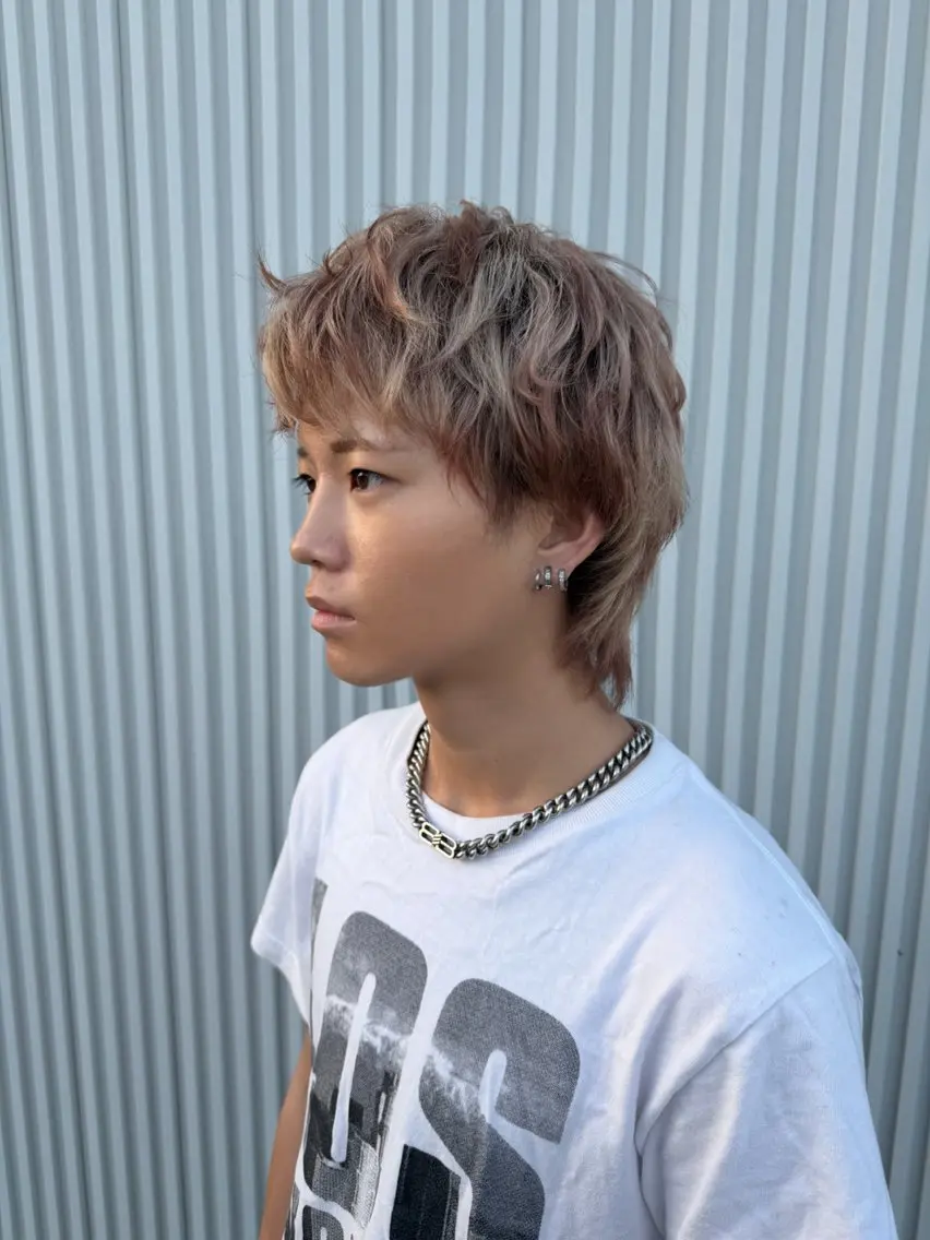 ショート カット テラダ ユウシンのヘアスタイル