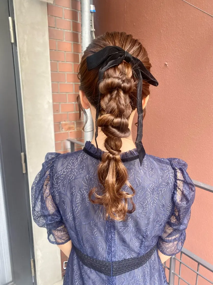 ヘアアレンジ ヘアセット 【safric】 NAOのヘアスタイル