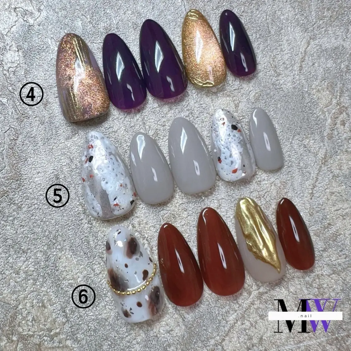 ネイル アートネイル ハンドネイル MW .nailのネイルデザイン
