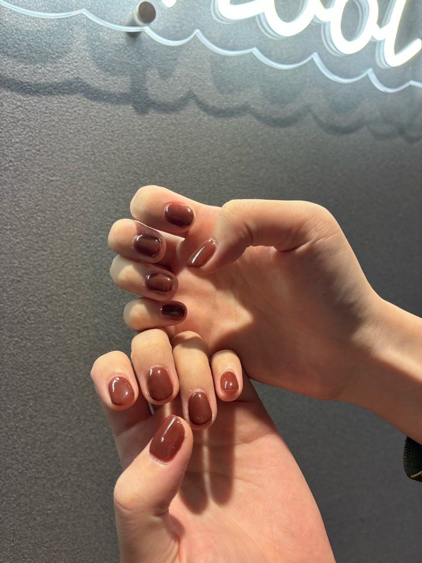 ネイル ワンカラーネイル ハンドネイル Sango 🎀のネイルデザイン