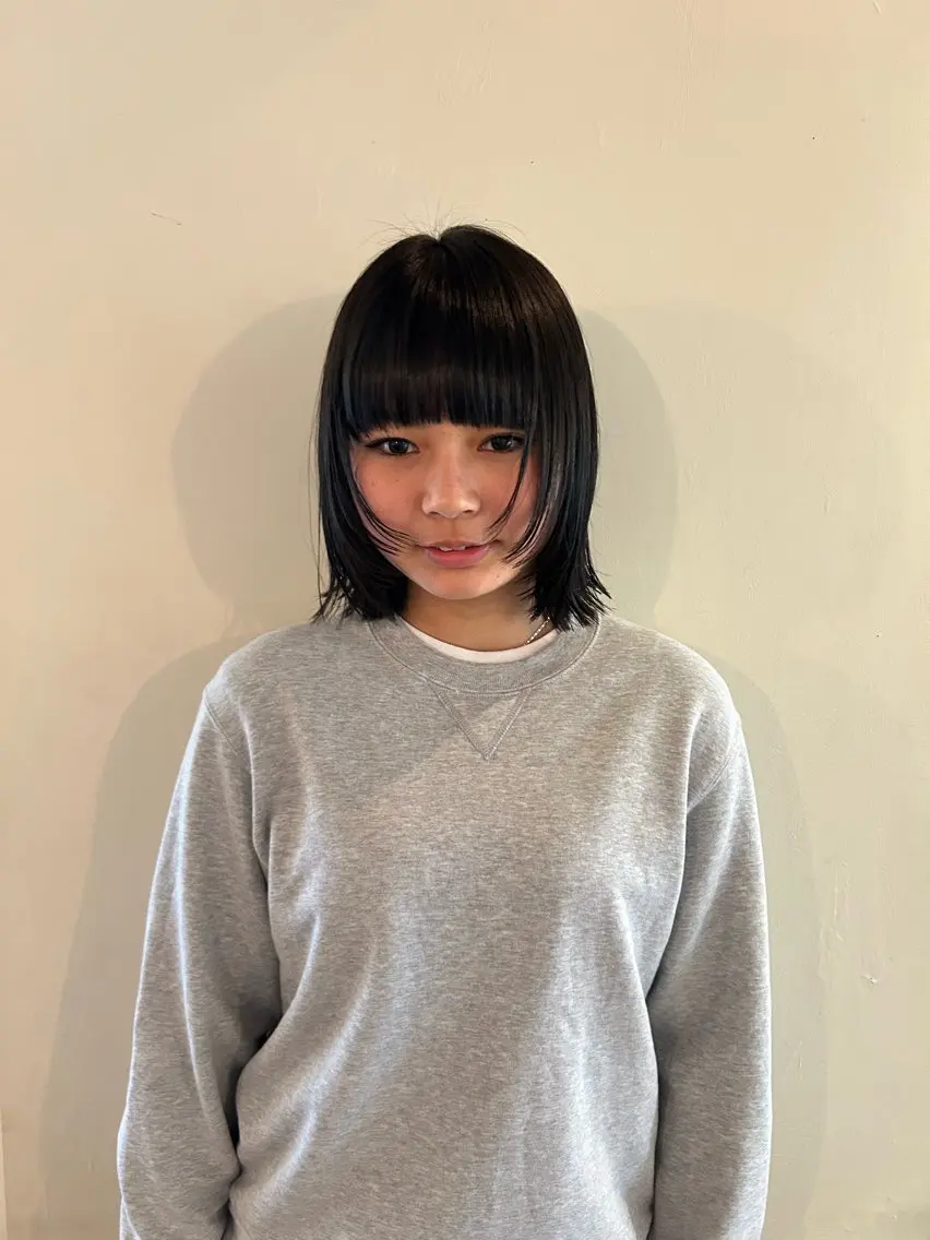 ミディアム ORe'S HAIR BE　GLaDまなみのヘアスタイル