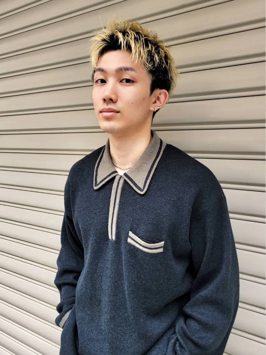 カラー メンズ ヘアカラー 【メンズ 特化】村斎　伶次のヘアスタイル