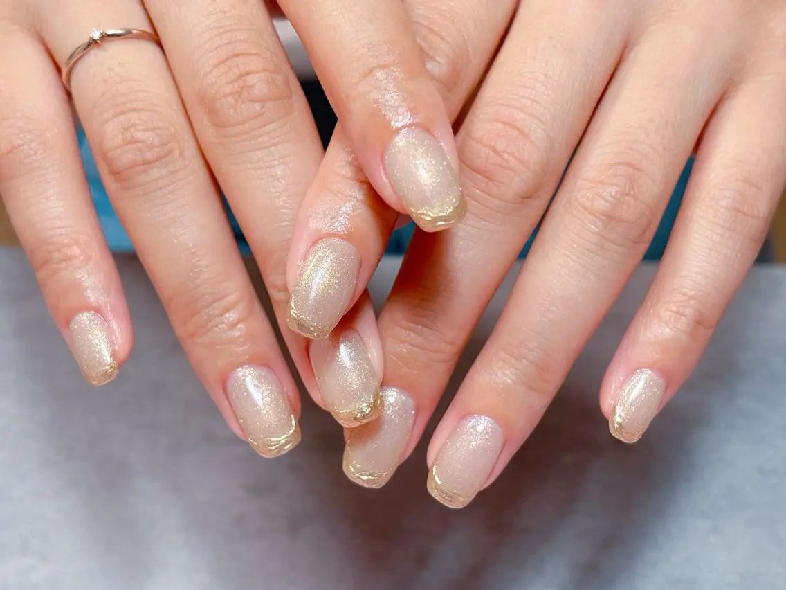 ネイル アートネイル ジェルネイル マグネットネイル ミラーネイル パラジェル ハンドネイル ハンドケア ゆ か_Nails💫のネイルデザイン