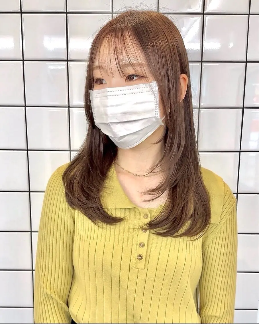 ロング レイヤーカット カット ヘアカラー 📍葛西りんたろう/ ENVのヘアスタイル