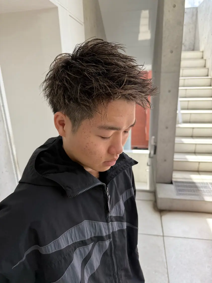 ショート 小村敏司🔹 メンズヘアのヘアスタイル