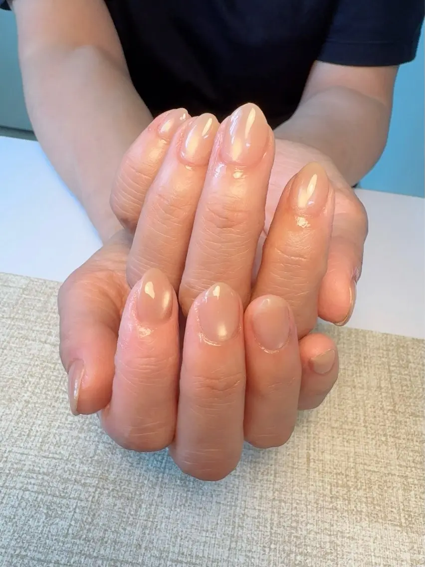 ネイル マグネットネイル オフィスネイル シンプルネイル nail salon Ninaのネイルデザイン