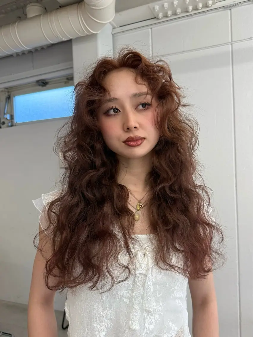 ロング カラー ヘアアレンジ ヘアカラー トリートメント 🦠デザインカラー/ 魚瀬あおい🦠のヘアスタイル