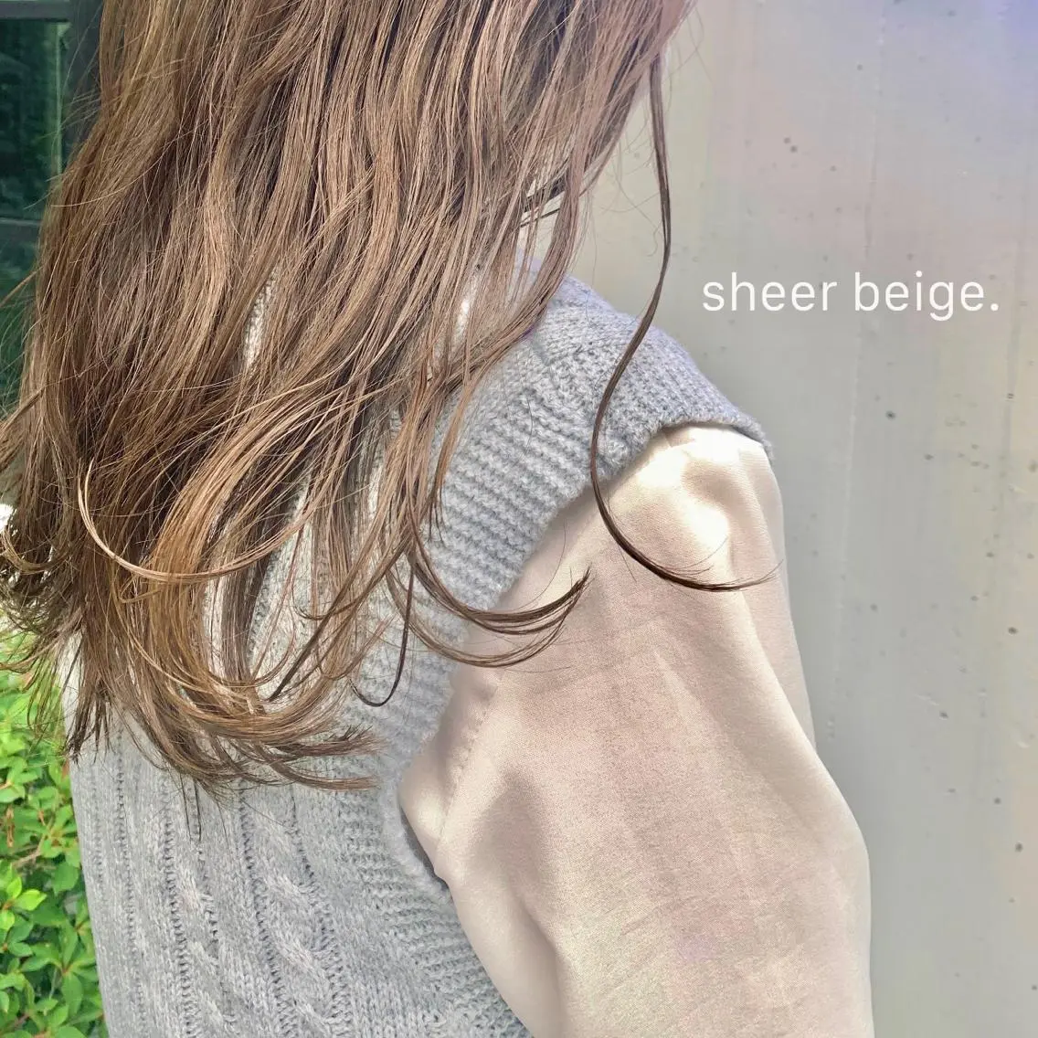 セミロング カラー RINA🧤 デザインとボブのヘアスタイル