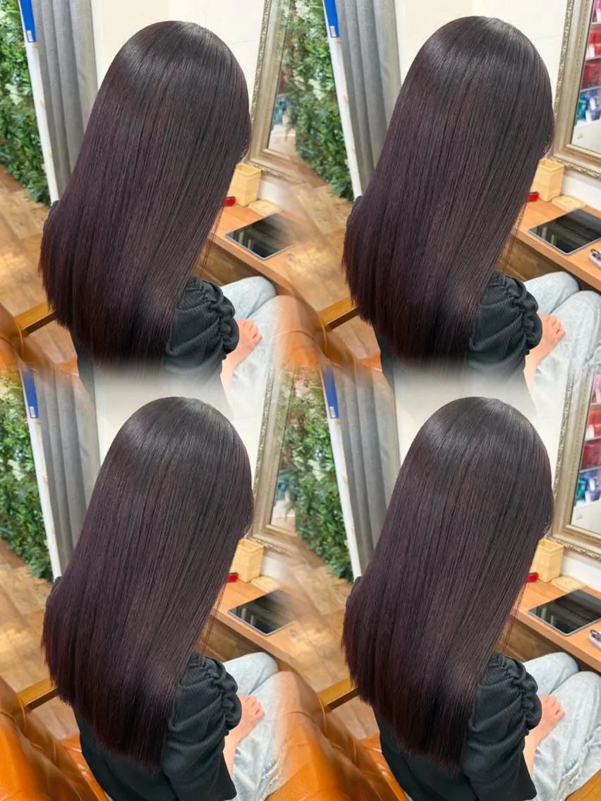 カラー ヘアカラー 透明感カラー meiのヘアスタイル