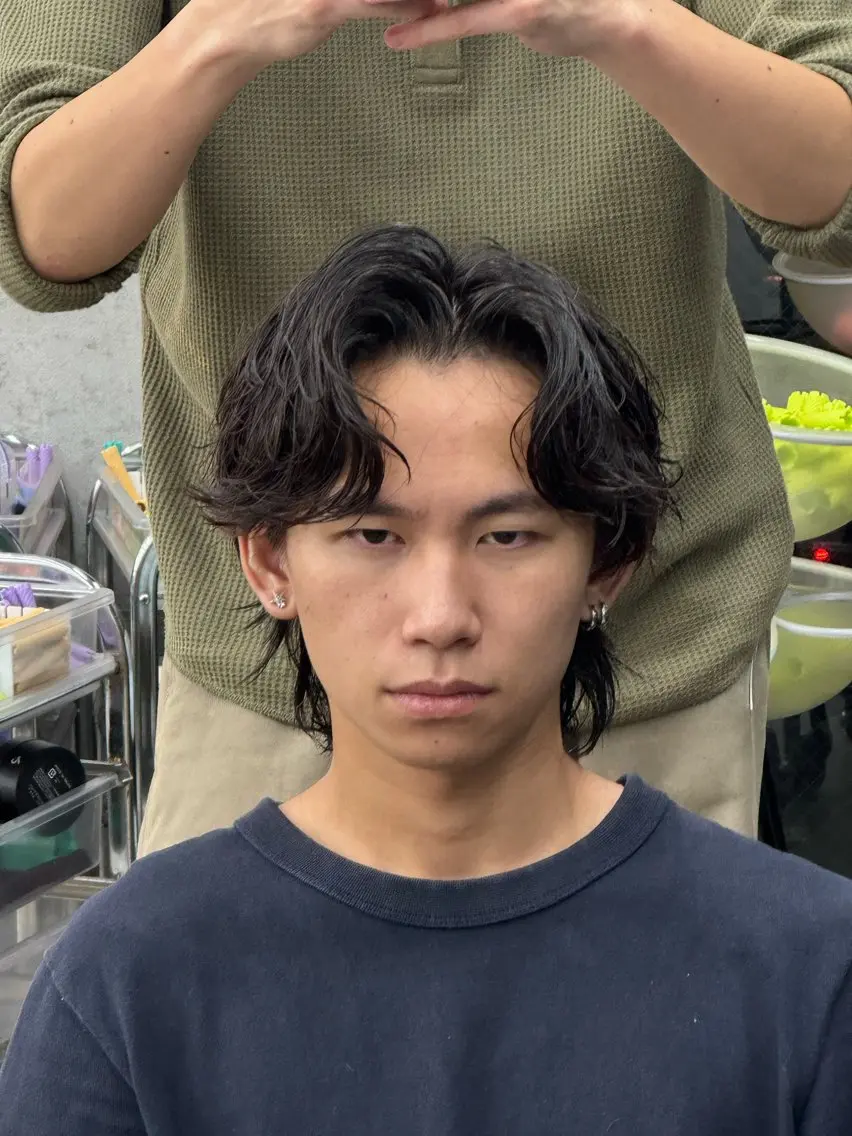 パーマ メンズ メンズパーマ カット パーマ 名古屋栄パーマ/ fifth栄/秀虎のヘアスタイル