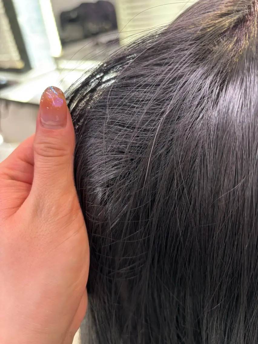 カラー 💙ハイトーン韓国風 色白ヘア💙manaのヘアスタイル