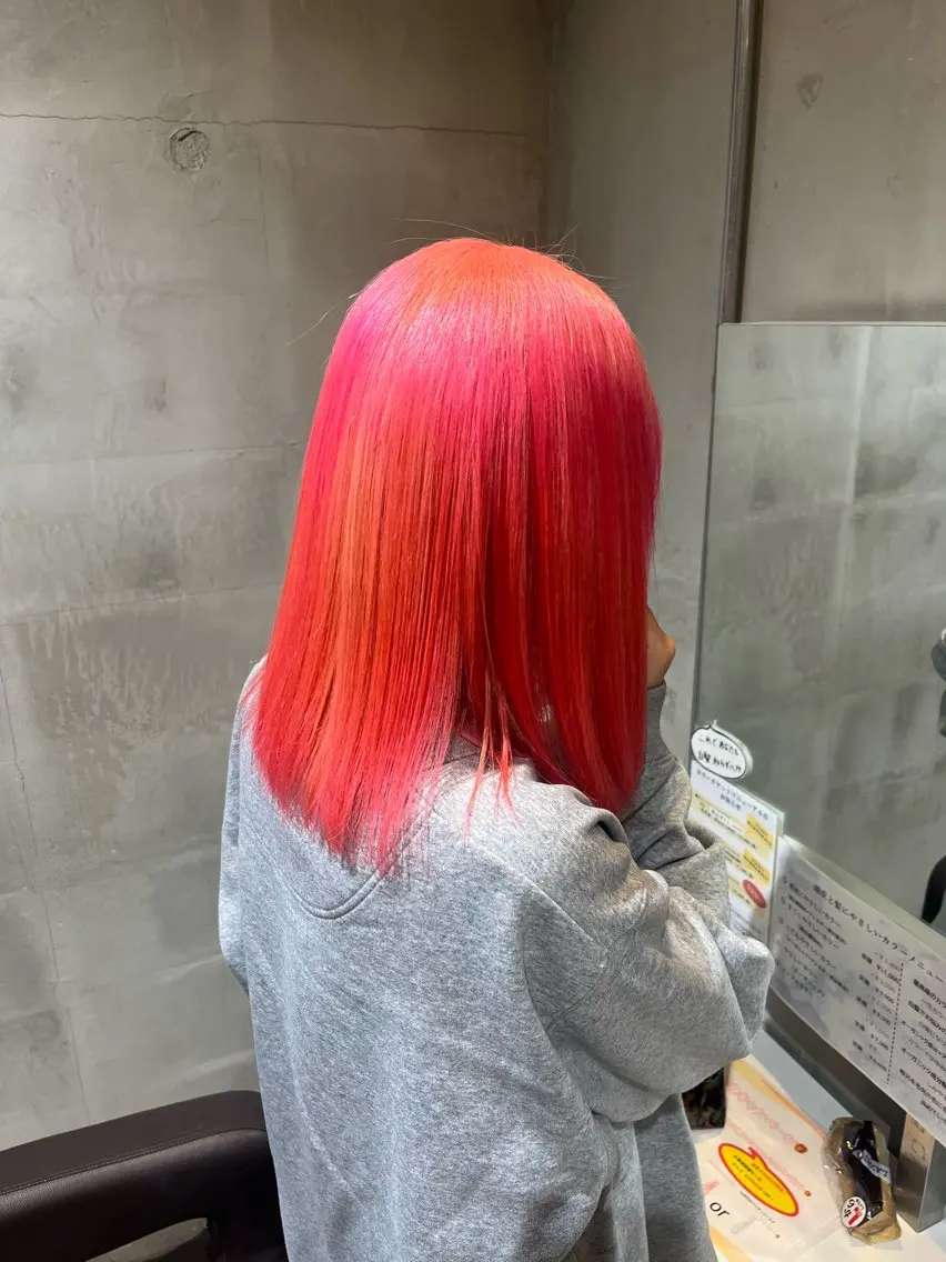 カラー ヘアカラー トリートメント 伊部 しづきのヘアスタイル