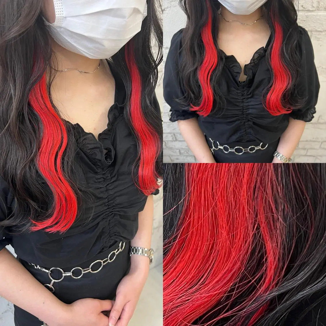 ロング エクステ エクステ＆艶カラー 🎀YURINA🎀のヘアスタイル