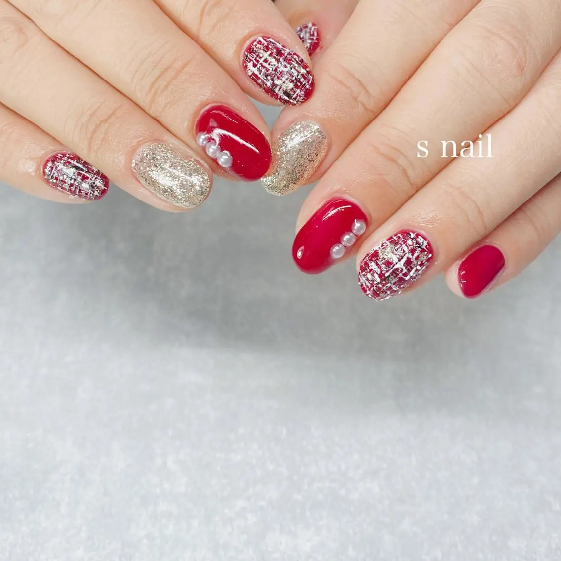ネイル ハンドネイル s nail さとよしみゆきのネイルデザイン