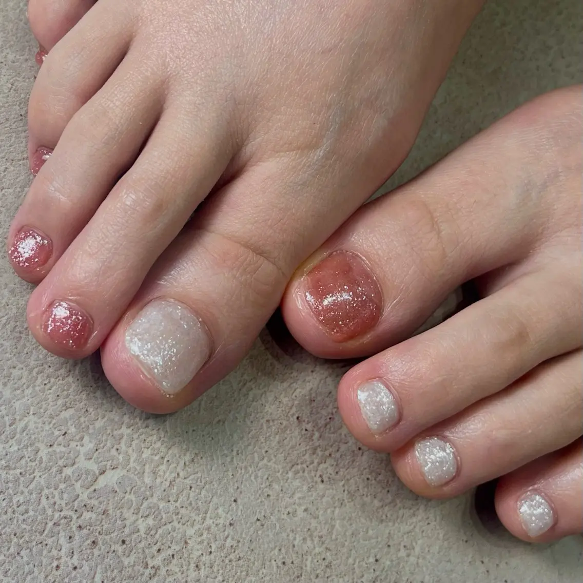 ネイル フラッシュネイル フットネイル aya ⭐️nailのネイルデザイン