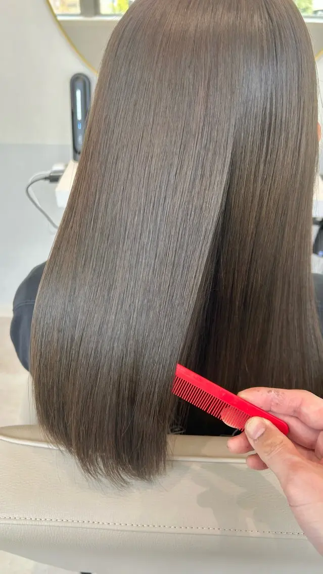 ロング カラー ヘアカラー トリートメント Eleanor枚方店 店長　飛鳥　薫のヘアスタイル