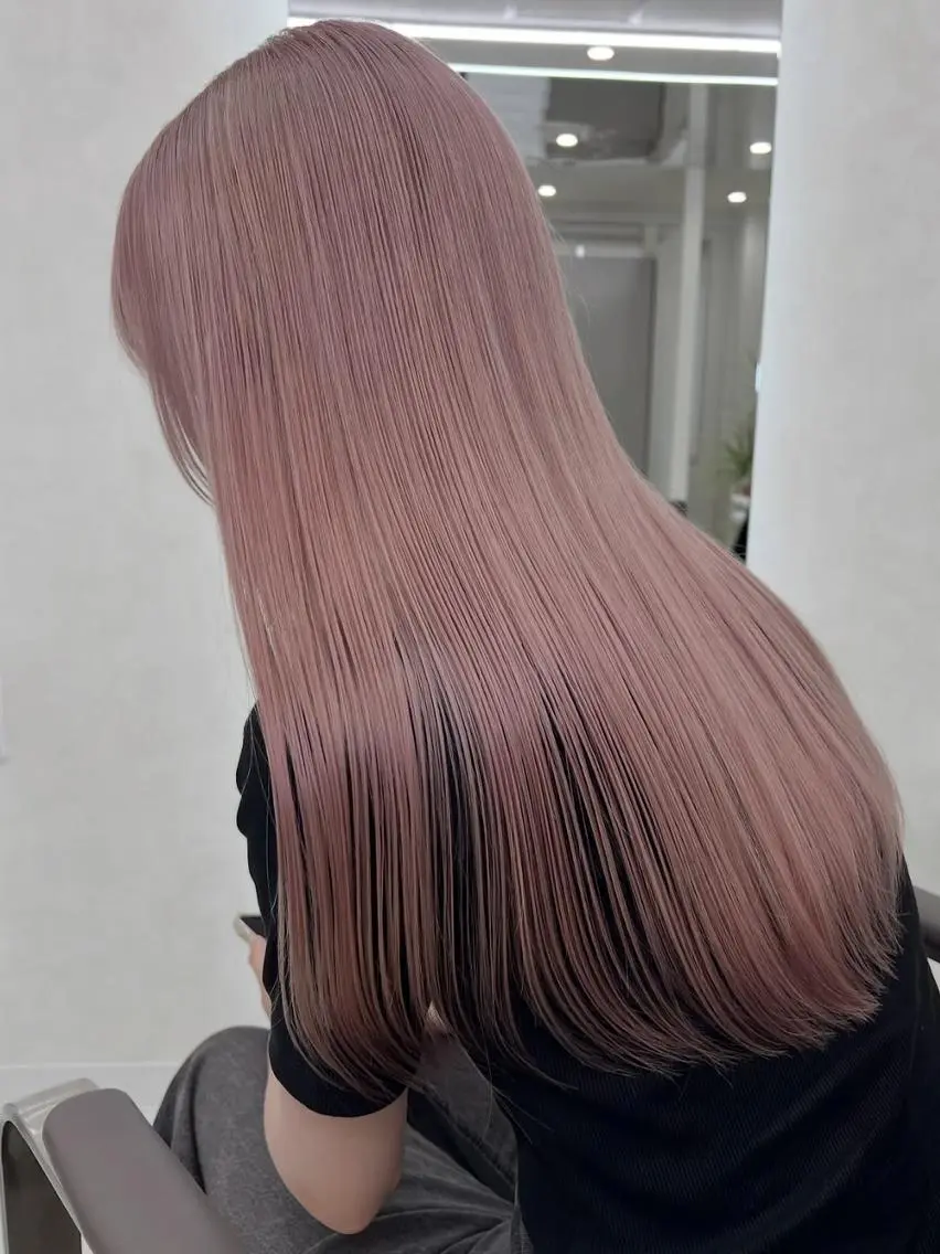 【人気No,1コース】ケアブリーチ1回+全体カラー+カットの写真