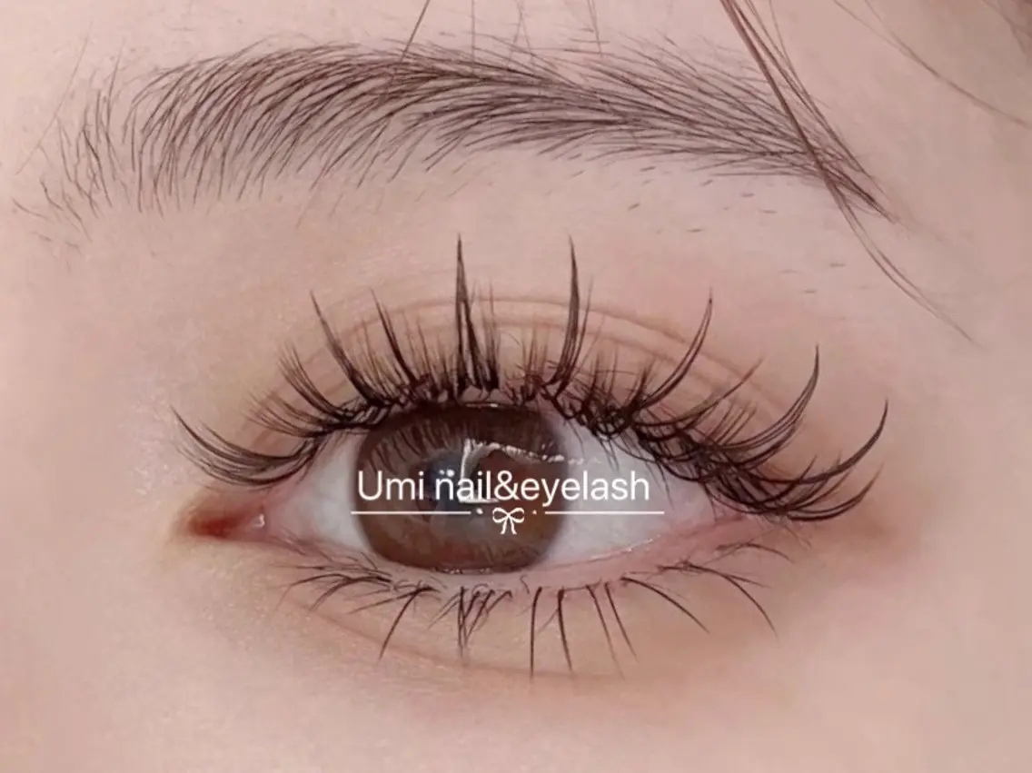 マツエク・マツパ 韓国風マツエク まつげパーマ ワンホンマツエク マツエク Umi nail& eyelash ゆみのマツエク・マツパデザイン