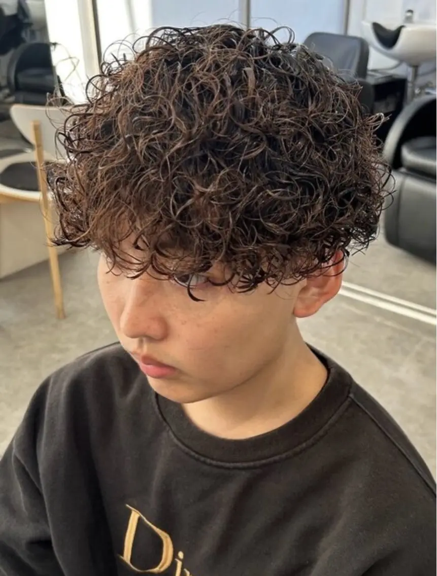 パーマ プードルパーマ カット パーマ fifth /あつきのヘアスタイル