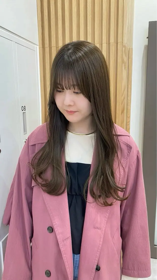 ロング カラー ヘアアレンジ カット ヘアカラー Hatanaka Airiのヘアスタイル