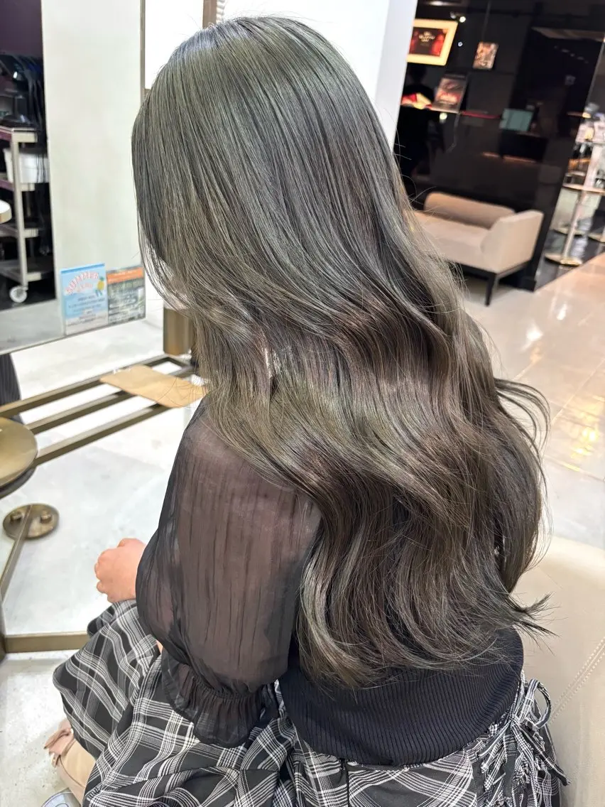 ロング ヘアカラー トリートメント 🦕K-two/ シノハラナルミ🦕のヘアスタイル