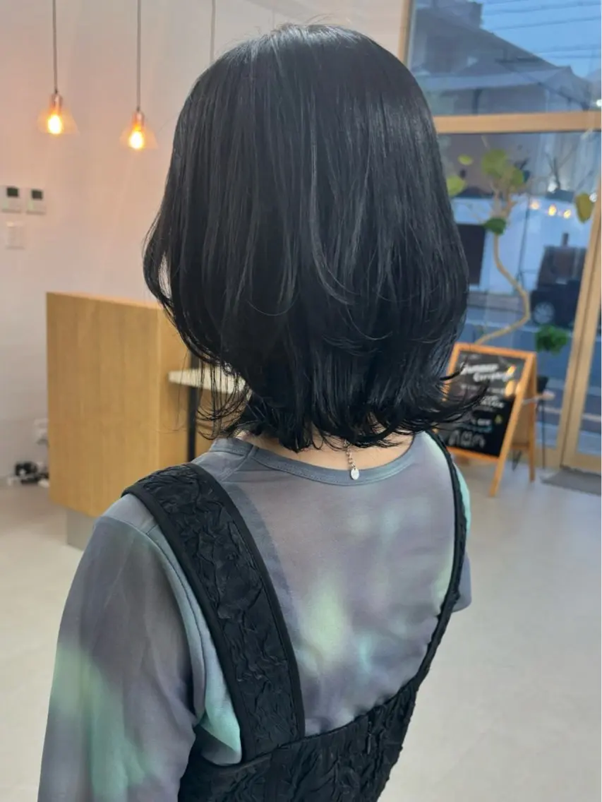 ミディアム レイヤーカット 外ハネヘア mm‪ ♡ yukaのヘアスタイル