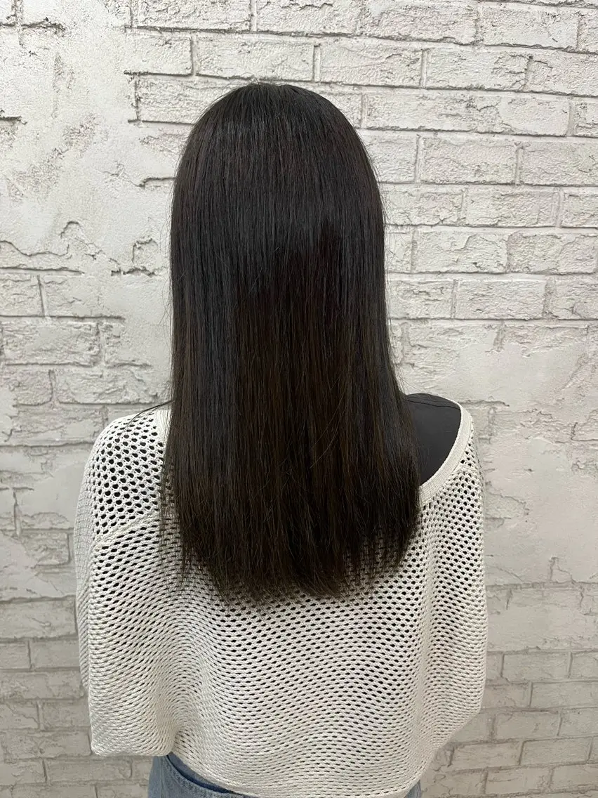 カラー モデル募集 リナ⚡️newi池袋のヘアスタイル