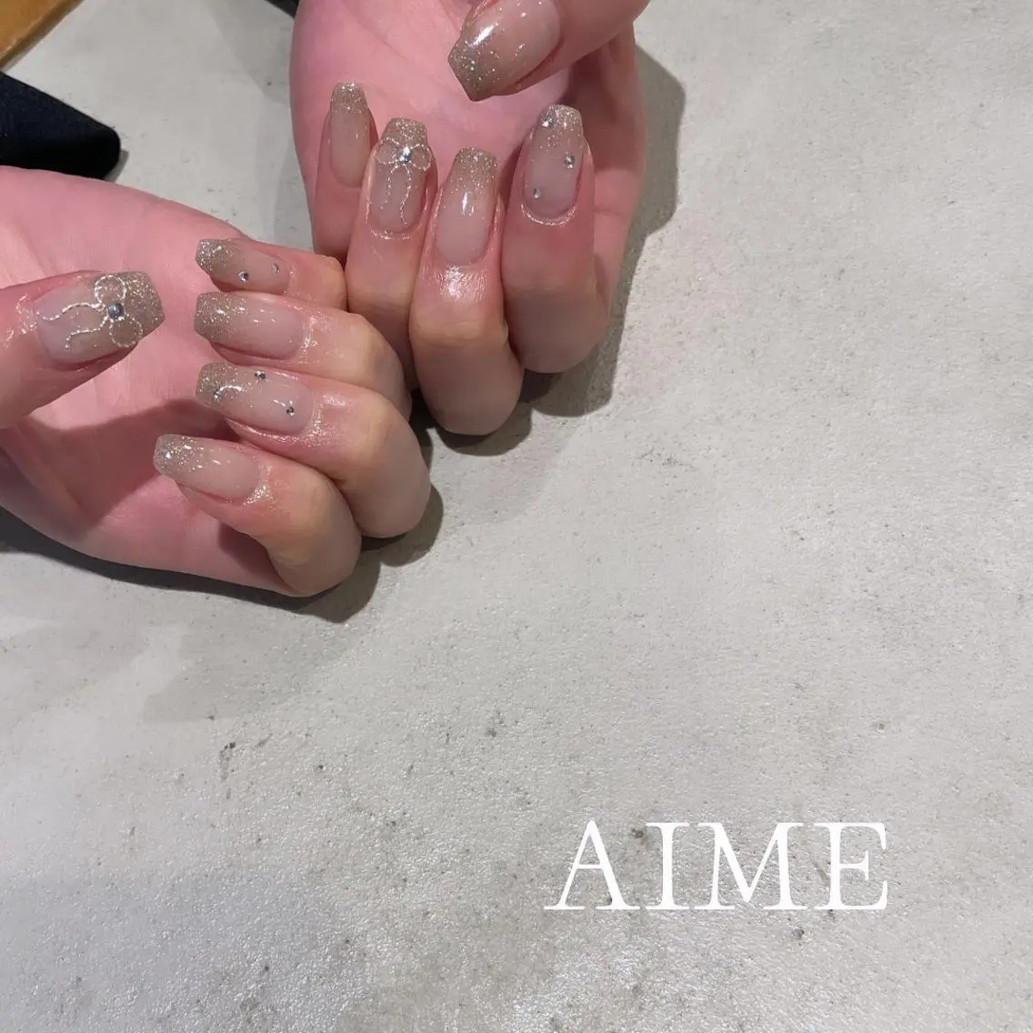 ネイル ハンドネイル AIME (momo)のネイルデザイン