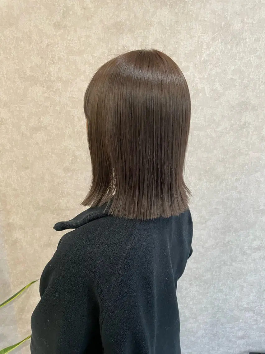 ケアカラー＋トリートメントの写真