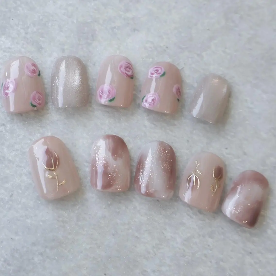 ネイル ハンドネイル tulle【チュール 】HIKARIのネイルデザイン