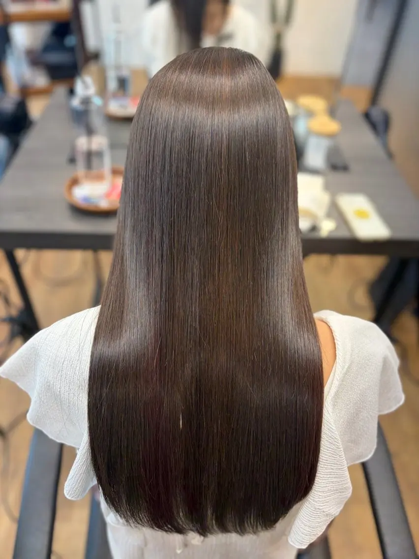 ロング 髪質改善 /山元晶代のヘアスタイル