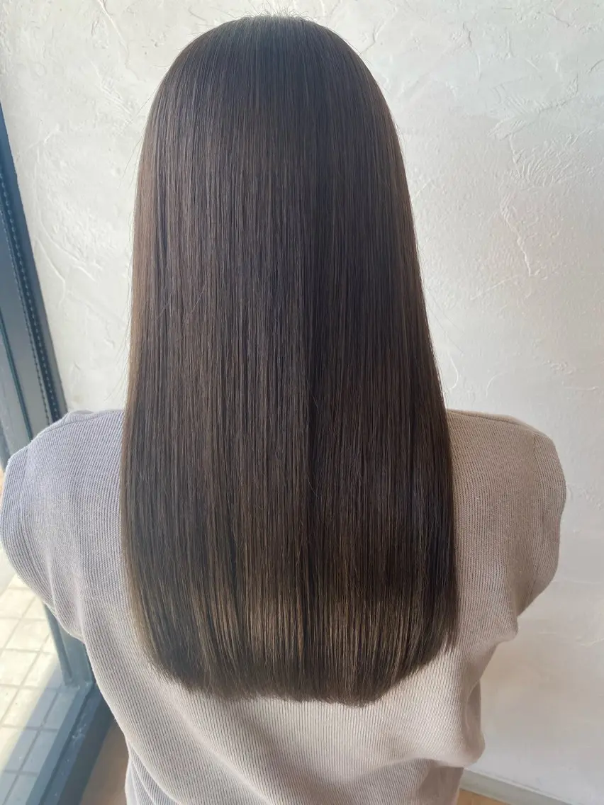 ロング クリュウ ヒロキのヘアスタイル