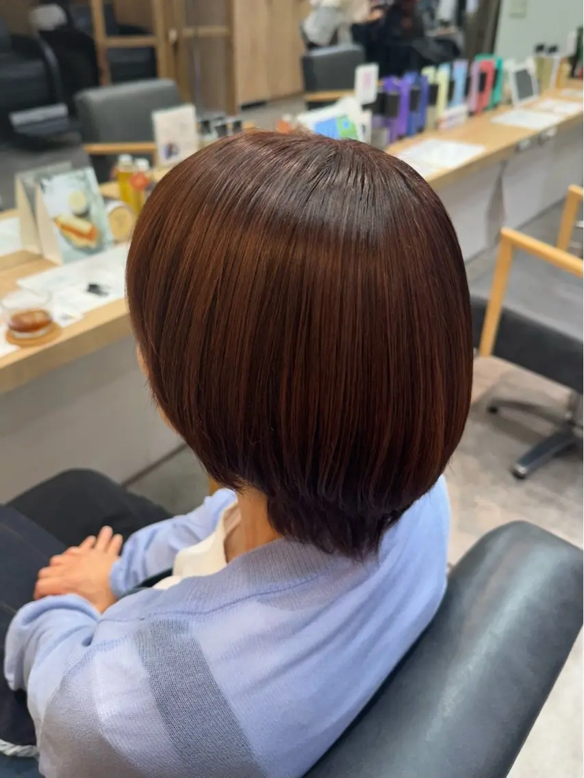 ショート カラー ヘアカラー トリートメント ヘアセット 髪質改善縮毛矯正/ エクステ/ひふみ🌛のヘアスタイル